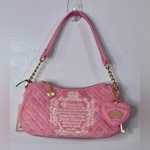 Juicy Couture “Tale / Once Upon a Time” Pink Shoulder Bag